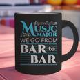Music Major Student Pun Graduation Graphic Print Coffee Mug