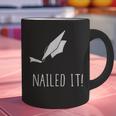 Nailed It Shirt Cute Graduation Grad Cap Graphic Print Coffee Mug