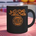 NBA New York Knicks Father's Day Just A Dad Who Loves Graphic Print Coffee Mug