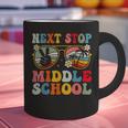 Next Stop Middle School Elementary School Graduation 2025 Graphic Print Coffee Mug