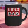 Ninja Dad Matching Family Ninja Warrior Graphic Print Coffee Mug