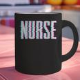 Nurse Glitch Aesthetic Graduation Nurse Glitch Graphic Art Graphic Print Coffee Mug
