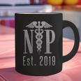 Nurse Practitioner Graduation Caduceus NP Degree 2019 Graphic Print Coffee Mug