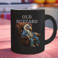 Old Buzzard Bird Old Man Grandpa Recliner Dads Joke Graphic Print Coffee Mug