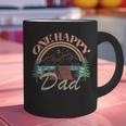 One Happy Dad First Birthday Camping Matching Family Party Graphic Print Coffee Mug