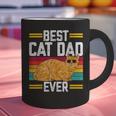 Orange Cat Best Cat Dad Ever Orange Tabby Cat Graphic Print Coffee Mug