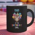 Owl Dad Birthday Party Dad Of The Birthday Girl Owl Graphic Print Coffee Mug