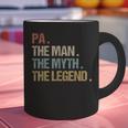 Pa The Man Myth Legend Shirt Father Dad Graphic Print Coffee Mug