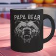 Papa Bear Best Idea Fathers Day Bear For Men Dad Graphic Print Coffee Mug