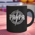 Papa Like A Grandpa Fathers Day Rocker Dad Rock Music Men Graphic Print Coffee Mug
