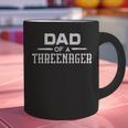 Parenting Dad Of A Threenager Graphic Print Coffee Mug