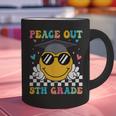 Peace Out 5th Grade Graduation Last Day Of School Graphic Print Coffee Mug