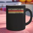 Personal Christmas Retro Vintage Graduation Mathematician Job Title Profession Birthday Worker Graphic Print Coffee Mug