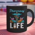Pharmacy Life Pharmacist Chemist Student PharmD Graduation Graphic Print Coffee Mug