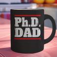 PHD DAD Shirt Doctorate Graduation Fathers Day Graphic Print Coffee Mug