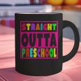 Pink STRAIGHT OUTTA Preschool PRE-K Graduation Graphic Print Coffee Mug