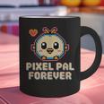 Pixel Art Pet Y2K Retro Vintage Digital Nostalgia Y2K Tech Graphic Print Coffee Mug