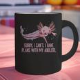 I Have Plans With My Axolotl Salamander Introvert Graphic Print Coffee Mug I Have Plans With My Axolotl Salamander Introvert Graphic Print Coffee Mug
