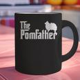 Pomeranian Father Dad The Pom Father Dog Lover Small Graphic Print Coffee Mug