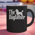 Poodle The Dogfather Cool Dog Daddy Dad Papa Father Men Kids Graphic Print Coffee Mug