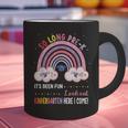 Pre k Graduation Class 2025 Graduate Pre-k Rainbow Girls Graphic Print Coffee Mug