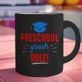 Preschooler Graduation Grad Cap Preschool Grads Rule Graphic Print Coffee Mug