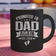 Promoted To Dad Again Est 2026 Pregnancy Announcement Graphic Print Coffee Mug