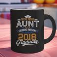 Proud Aunt Of 2018 Graduate Shirt Graduation Grad Class Graphic Print Coffee Mug
