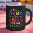 Proud Aunt Of 2023 Pre-K Graduate Senior Graduation Matching Graphic Print Coffee Mug