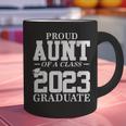 Proud Aunt Graduation Senior 23 Grad Class Of 2023 Graphic Print Coffee Mug