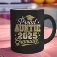 Proud Auntie Of A Class Of 2025 Graduate Senior Graduation Graphic Print Coffee Mug