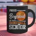 Proud Boyfriend Of A 2025 Senior Graduation Basketball Graphic Print Coffee Mug