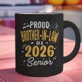 Proud Brother-In-Law Of A Class 2026 Senior Graduation 2026 Graphic Print Coffee Mug