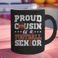 Proud Cousin Of a Football Senior 2026 Graduation Gifts Graphic Print Coffee Mug