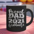 Proud Dad Of a 2021 Graduate Father Senior 21 Graduation Graphic Print Coffee Mug
