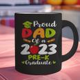 Proud Dad Of 2023 Pre K Graduate Graduation Graphic Print Coffee Mug