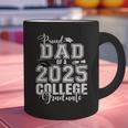 Proud Dad Of A 2025 College Graduate Graduation Graphic Print Coffee Mug