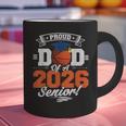 Proud Dad Of A 2026 Senior Basketball Graduation Graphic Print Coffee Mug