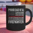 Proud Dad Of a Firefighter Fireman Parent Graphic Print Coffee Mug