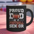 Proud Dad Of a Football Senior 2026 Graduation Graphic Print Coffee Mug