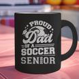 Proud Dad Of A Soccer Ball Senior Class Of 2026 Graduation Graphic Print Coffee Mug