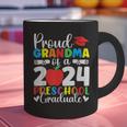 Proud Grandma Of Class Of 2024 Preschool Graduate Graduation Graphic Print Coffee Mug