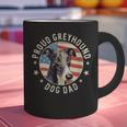 Proud Greyhound Dad American Flag Patriotic Greyhound Dad Graphic Print Coffee Mug Proud Greyhound Dad American Flag Patriotic Greyhound Dad Graphic Print Coffee Mug