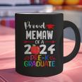 Proud MEMAW Of 2024 Pre-K Graduation Graduate Senior 2024 Graphic Print Coffee Mug