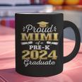 Proud Mimi Of Pre K School Graduate 2024 Graduation Mimi Graphic Print Coffee Mug