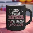 Proud Mother Of 2025 College Graduate Family Graduation Graphic Print Coffee Mug