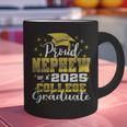 Proud Nephew Of 2025 College Graduate Family 24 Graduation Graphic Print Coffee Mug