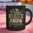 Proud Niece Of a Class Of 2026 Graduate Senior Graduation Graphic Print Coffee Mug