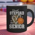 Proud Stepdad Of A 2026 Senior Basketball Graduation Leopard Graphic Print Coffee Mug