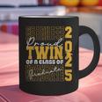 Proud Twin Of a 2025 Graduate Grad Prom Graduation Squad 25 Graphic Print Coffee Mug